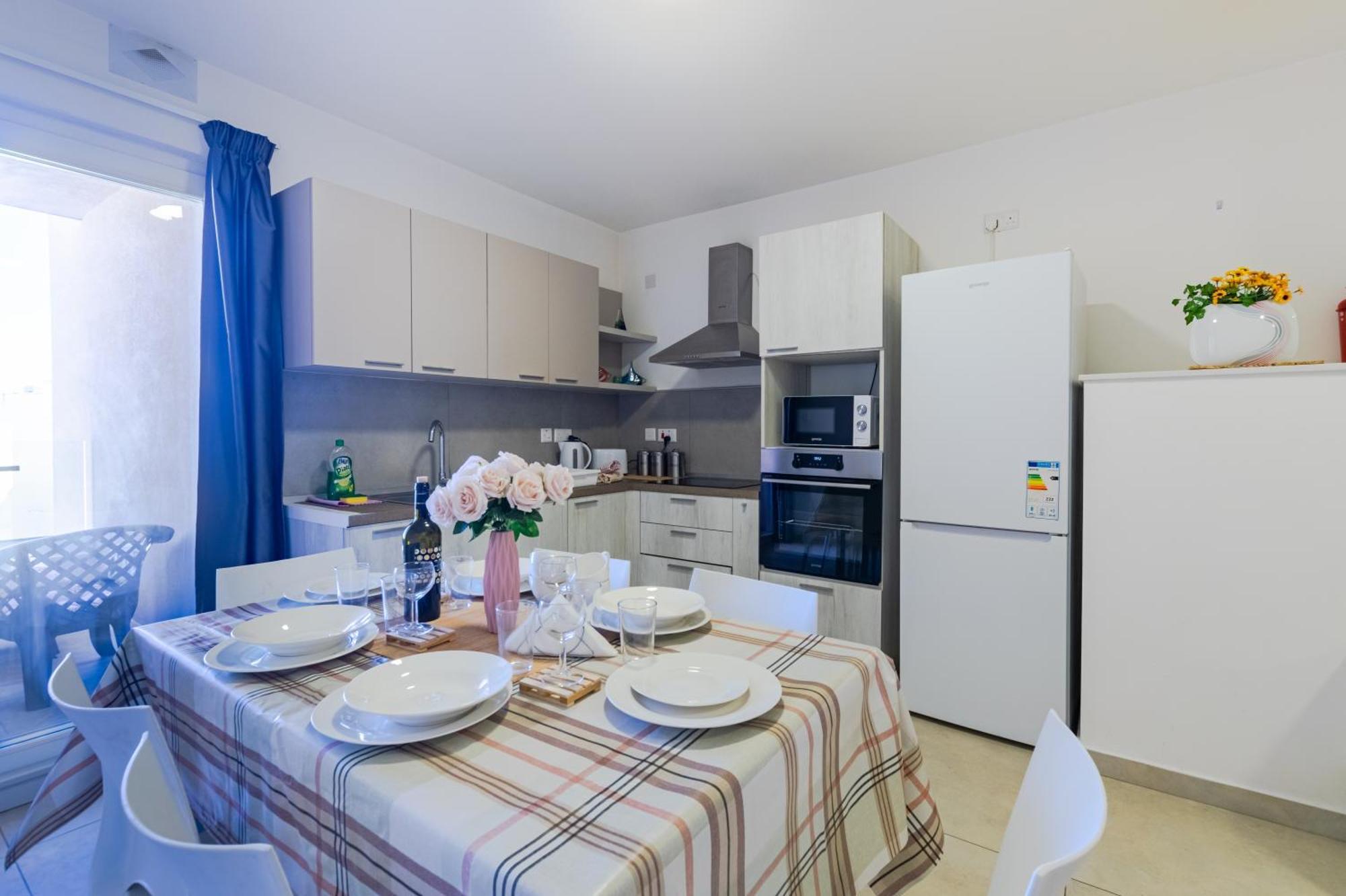 Spacious Brand New Apartment Hc Balcony 3 Bdr 2 Bth Bugibba St. Paul's Bay Bagian luar foto